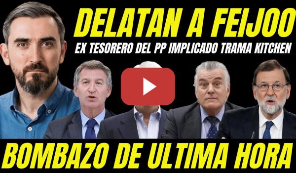 Embedded thumbnail for EX TESORERO DEL PP EN GALICIA IMPLICA A FEIJÓO COBRO SOBRES EN DINERO NEGRO TRAMA KITCHEN