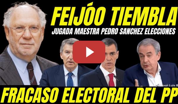Embedded thumbnail for EKAIZER HACE TEMBLAR A FEIJÓO AL REVELAR LA JUGADA MAESTRA PEDRO SÁNCHEZ ELECCIONES GENERALES