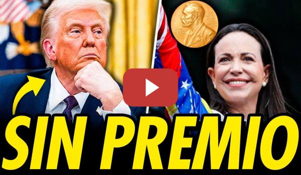 Embedded thumbnail for MARÍA CORINA MACHADO LE QUITA EL NOBEL DE LA PAZ A TRUMP TRAS PEDIR QUE ECHEN A ESPAÑA DE LA OTAN
