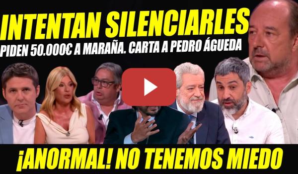 Embedded thumbnail for URGENTE: NOVIO AYUSO LE PIDE 50.000 € A JESÚS MARAÑA, VALIENTE, SE NIEGA. AMENAZA A ELDIARIO.ES