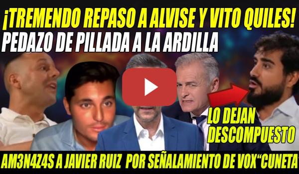 Embedded thumbnail for ESCABECHINA a ULTRAS y PILLADA a Alvise el TROLAS💥Encinas FINQUITA a Vito Quiles y AM3N4Z4N a J.Ruiz