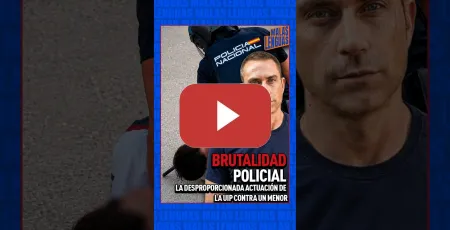 Embedded thumbnail for BRUTALIDAD POLICIAL: La desproporcionada actuación de la UIP contra un menor