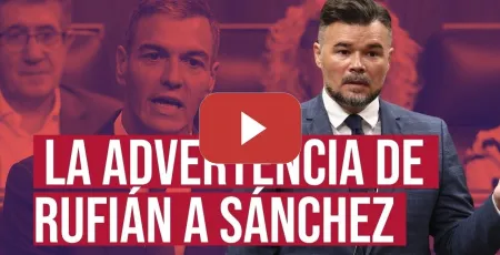 Embedded thumbnail for Así es el duro mensaje de RUFIÁN a SÁNCHEZ: "Los NÚMEROS no salen"