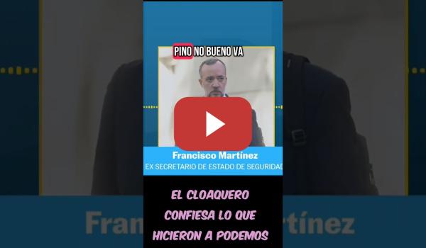 Embedded thumbnail for Francisco Martínez CONFIESA lo que sabía de la cuenta falsa de Pablo Iglesias en Granadinas