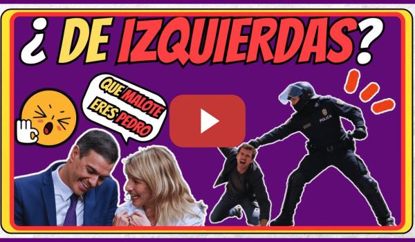 Embedded thumbnail for 🤡 ¿Socialistas? El PSOE encarcela a sindicalistas. Yolanda Diaz calla, Solo PODEMOS planta cara” 🎭🚔