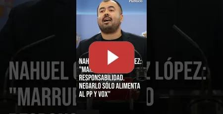 Embedded thumbnail for Nahuel González López, al PSOE: "Marruecos tuvo responsabilidad. Negarlo sólo alimenta al PP y Vox"