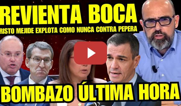 Embedded thumbnail for RISTO MEJIDE HUNDE A PEPERA ANA VÁZQUEZ  POR REIRSE CON FEIJOO DE LOS ENFERMOS DE CÁNCER 