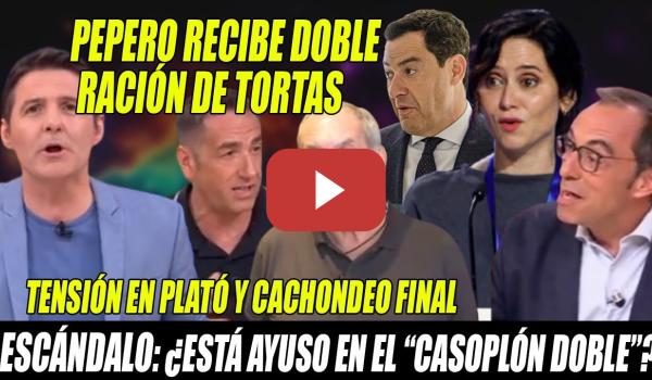 Embedded thumbnail for PEPERO en APUROS RECIBE DOBLE ración de T0RTAS de Emilio Delgado y Aroca x Juanma Moreno y Ayuso
