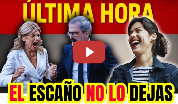 Embedded thumbnail for 🚨🔥 Sumar conserva el escaño de Carlos Martín para impedir la entrada de Isa Serra (Podemos) 🚫🟣&quot;