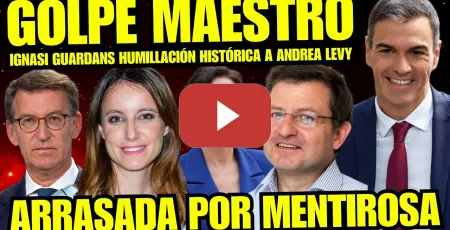 Embedded thumbnail for ¡BRUTAL! IGNASI GUARDANS HUMILLA A ANDREA LEVY POR ABSURDA DEFENSA A AYUSO "PP MUDO SIN ARGUMENTOS"