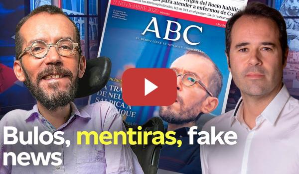 Embedded thumbnail for Echenique DESTROZA a Chicote con las portadas falsas del ABC sobre Podemos