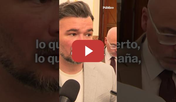 Embedded thumbnail for RUFIÁN: "Si hubiera pruebas o una sentencia firme, nosotros pediríamos elecciones"