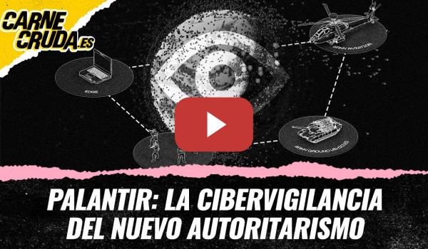 Embedded thumbnail for T12x76 - Palantir: la cibervigilancia del nuevo autoritarismo (CARNE CRUDA)
