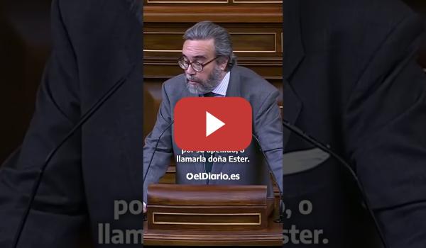 Embedded thumbnail for La presidenta del Congreso llama la atención a un diputado Vox por su machismo: "Sea respetuoso"