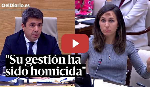 Embedded thumbnail for Belarra, a Mazón: &quot;Su gestión ha sido homicida&quot;