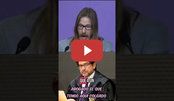 Embedded thumbnail for EL JUEZ CORRUPTO ALBA ejjerce como abogado ilegalmente mientras cumple condena😱
