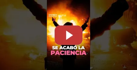 Embedded thumbnail for Se acabó la paciencia