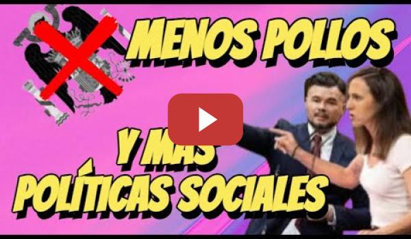 Embedded thumbnail for ERC y PODEMOS proponen un plan  Reventar a las Derechas  con políticas Sociales