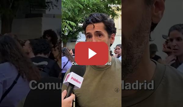 Embedded thumbnail for Juan Diego Botto en apoyo a Maricarmen: “Es un fracaso social que desahucien a una mujer de 87 años”