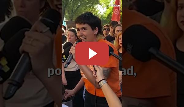 Embedded thumbnail for Alicia del Río (Sindicato de Inquilinas): “Son estas leyes rentistas las que nos cuestan la vida”