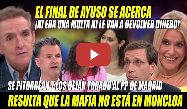 Embedded thumbnail for PITORREO Y FIRMA de ACTA de DEFUNCIÓN de Ayuso-¡RESULTA q la MAFIA NO estaba en MONGLOA!-Ramoncín