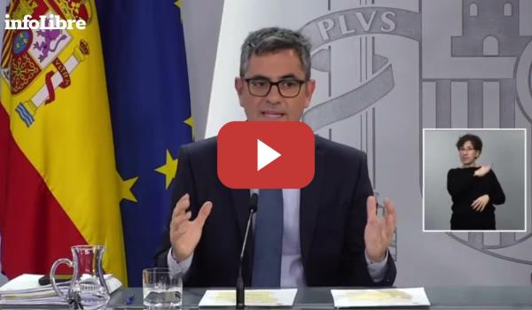 Embedded thumbnail for Bolaños, sobre las reformas legales aprobadas en el Consejo de ministros