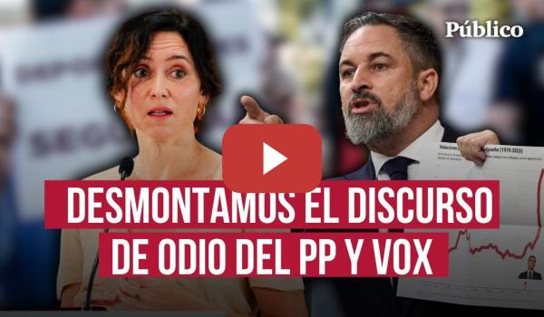 Embedded thumbnail for Desmontamos el discurso de PP y Vox que vincula migración y delincuencia