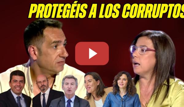 Embedded thumbnail for RECITAL de Emilio Delgado frente al PP por DEFENDER a CORRUPTOS: Millán, Ayuso, Mazón IMPUNES!