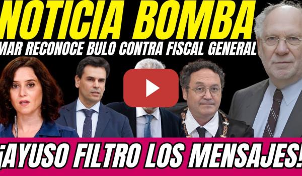 Embedded thumbnail for 🚨 Ekaizer DESTAPA ESCÁNDALO: MAR FILTRÓ MENSAJES CASO Ayuso para INCULPAR al Fiscal General