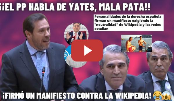 Embedded thumbnail for Un senador del PP se pone FALTÓN y PUENTE lo deja TIRITANDO🔥¡¡la WIKIPEDIA!!
