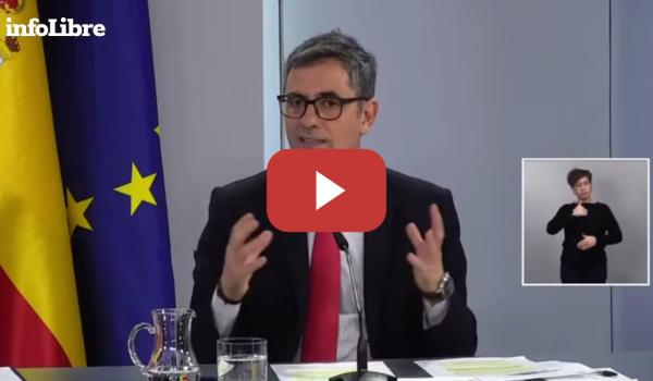 Embedded thumbnail for Bolaños, sobre Álvaro García Ortiz: &quot;Ha desempeñado el cargo con brillantez&quot;