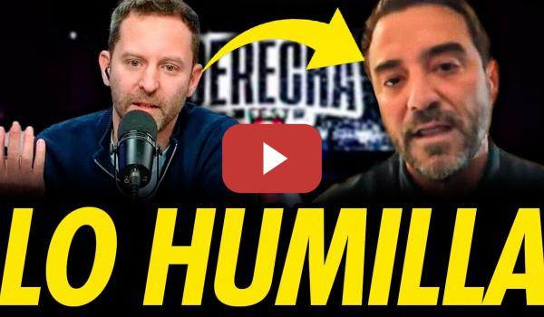 Embedded thumbnail for PERIODISTA ARGENTINO DESTROZA A JAVIER NEGRE EN DIRECTO