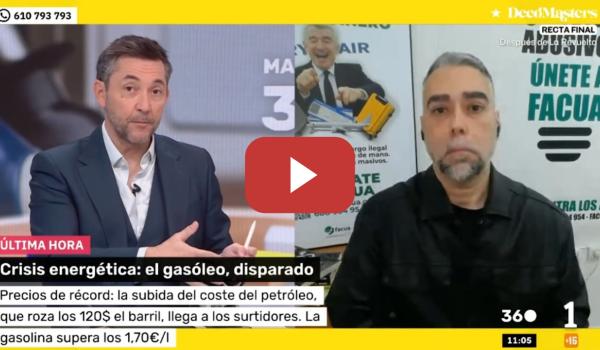 Embedded thumbnail for Rubén Sánchez: "Hay gasolineras inflando sus beneficios con la excusa de la subida del petróleo"