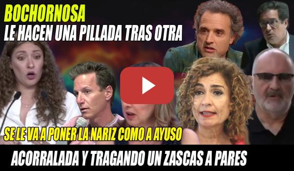 Embedded thumbnail for TOCADA y HUNDIDA Esther Muñoz-Se TRACA ZASCAS y la PILLAN varias VECES-Losada se DA UN FESTÍN