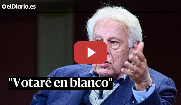 Embedded thumbnail for Felipe González pide elecciones si no hay Presupuestos y dice votará en blanco en las generales