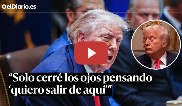 Embedded thumbnail for Trump sobre su cabezada en una reunión: “Solo cerré los ojos pensando ‘quiero salir de aquí’”
