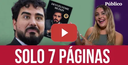 Embedded thumbnail for El mayor RIDÍCULO de ALVISE: denuncian que el 97% de su libro es IA