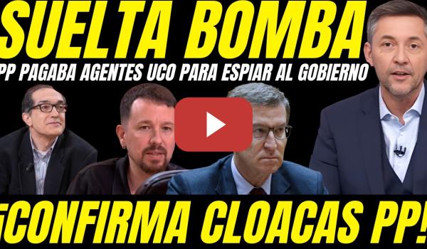 Embedded thumbnail for 🔥 ¡OJO! JAVIER RUIZ SUELTA LA BOMBA: EL PP CONTRATÓ A AGENTES DE LA UCO PARA ESPIAR A SÁNCHEZ
