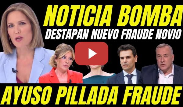 Embedded thumbnail for AYUSO PILLADA &quot;DESTAPAN EMPRESA FALSA PISOS TURÍSTICOS DEL NOVIO&quot; EL PP CALLA DE MIEDO