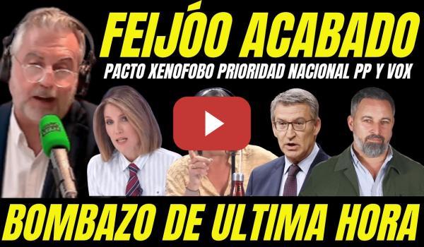 Embedded thumbnail for FEIJÓO ACABADO NO SERÁ NUNCA PRESIDENTE "ALSINA, SILVIA INTXAURRONDO Y ÀNGELS BARCELÓ FULMINAN AL PP
