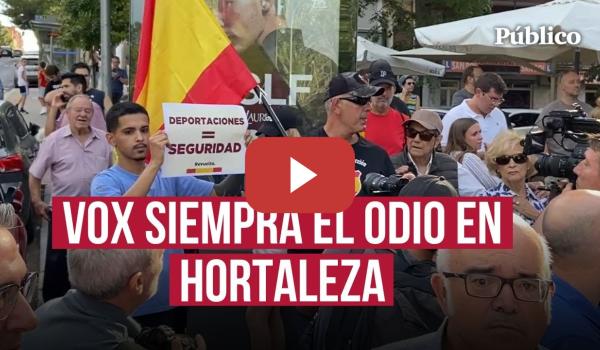 Embedded thumbnail for Vox convierte Hortaleza en un altavoz de odio contra migrantes