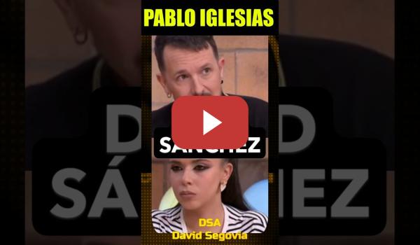 Embedded thumbnail for Pablo Iglesias. David Sánchez y el Estado Judicial.