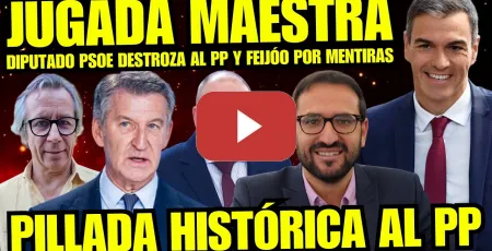 Embedded thumbnail for JUGADA MAESTRA DIPUTADO PSOE AL PP "SERGIO GUTIÉRREZ DESTAPA VINCULOS DE FEIJÓO CON CEUTA Y BULOS"