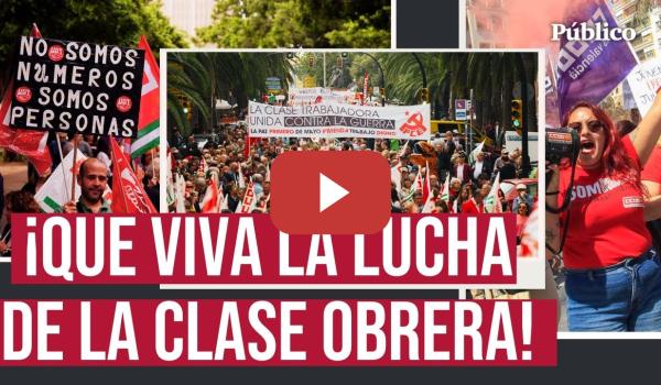 Embedded thumbnail for El gobierno saca pecho de la reducción de la jornada en un multitudinario 1 de Mayo en toda España