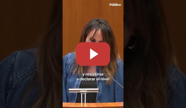 Embedded thumbnail for La aplaudida respuesta de la portavoz del PSOE en Castilla y León a Mañueco: &quot;No ha prevenido nada&quot;
