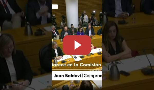 Embedded thumbnail for Baldoví pone en su sitio a Mazón en la comisión de la DANA #valencia #dana #mazon