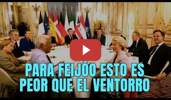 Embedded thumbnail for Feijóo critica que Pedro Sánchez se fuera a una cumbre en París sobre la Paz en Ucrania