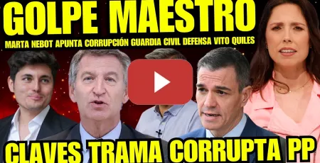 Embedded thumbnail for ¡BRUTAL! MARTA NEBOT HACE TEMBLAR A LA GUARDIA CIVIL POR ESCONDER A VITO QUILES “A LA CÁRCEL YA”
