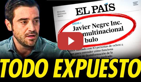 Embedded thumbnail for JAVIER NEGRE RETRATADO POR UN ARTÍCULO DE EL PAÍS