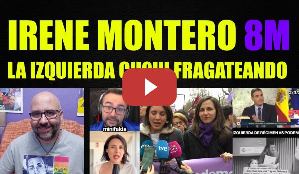 Embedded thumbnail for Irene Montero en el 8M. Que Trump mande a sus hijos a la Guerra. Xabier Fortes de Ferreras.